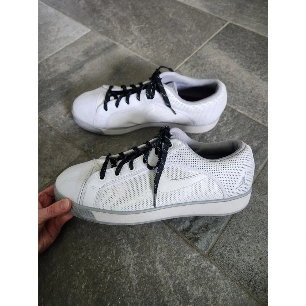 Jordan Sky High Low Mens 13‎ White Wolf Grey Sneakers 454076-110
